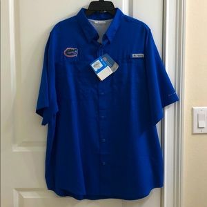 NWT Men’s Florida Gator Columbia PFG Tamimi shirt